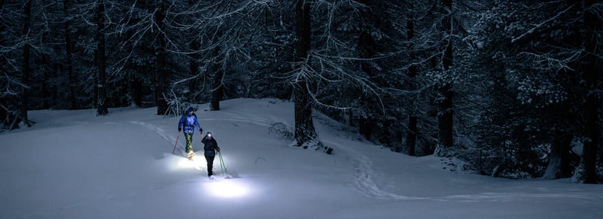 Vialattea : Randonnée nocturne en raquettes sous les étoiles