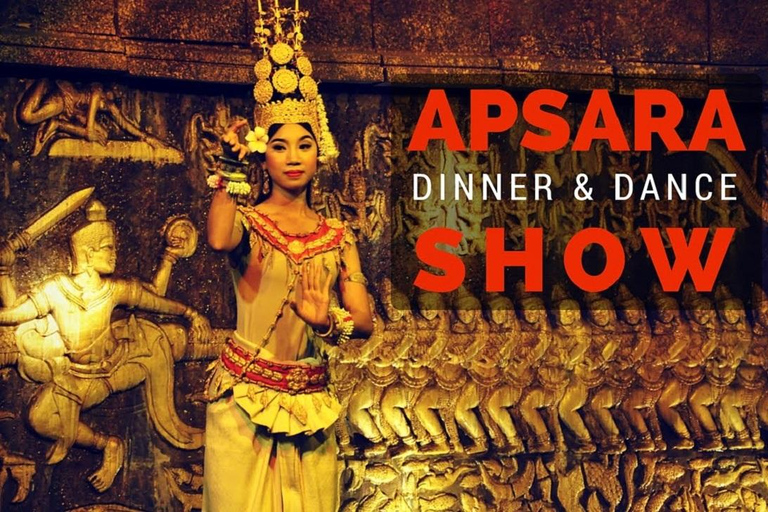 Spectacle d'Apsara et dîner avec transfert aller-retour gratuit et partagéDîner buffet Spectacle d'Apsara avec transferts aller-retour gratuits