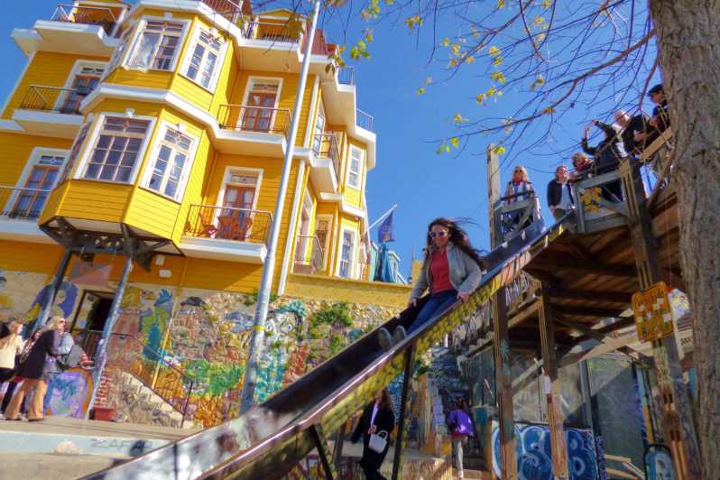 Desde Santiago: Tour de Viña, Valparaíso y Viña del Mar