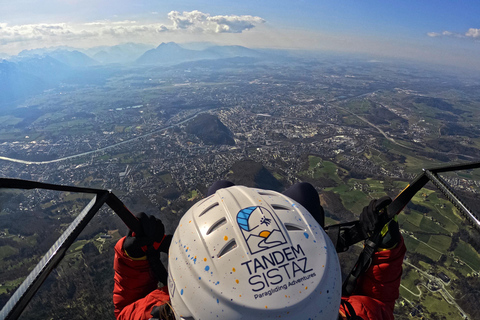 Tandem Paragliding in Salzburg from Gaisberg Mountain