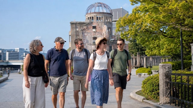 Hiroshima: Peace Park, Miyajima Ferry & Ropeway Private Tour