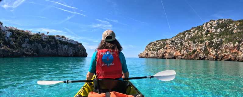 Cala en Porter: kayak excursion to the caves