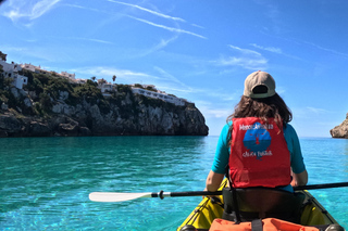 Kayak en Menorca