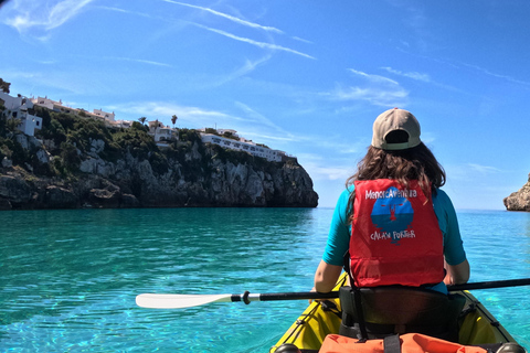 Cala en Porter: passeio de caiaque pelas cavernas de Menorca e fotos com GoPro