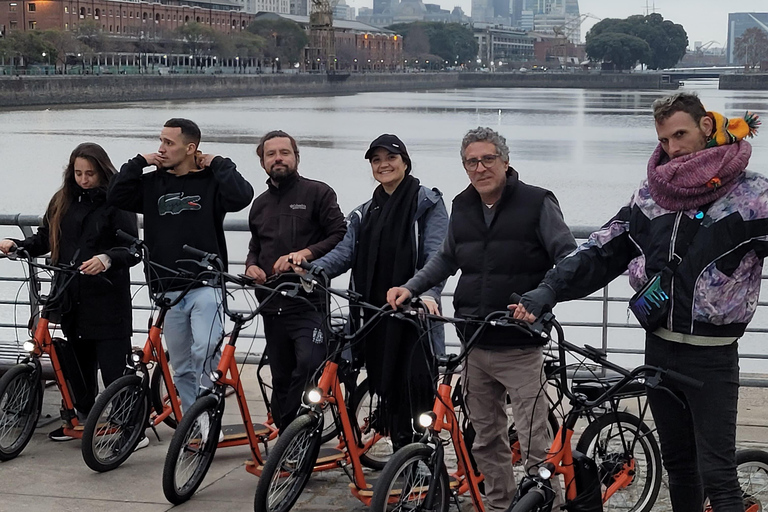 Bike + Boat Tour: Buenos Aires in a Day, North and South Bike + Navigation Tour: Buenos Aires is a day to the North and South (E-bike)