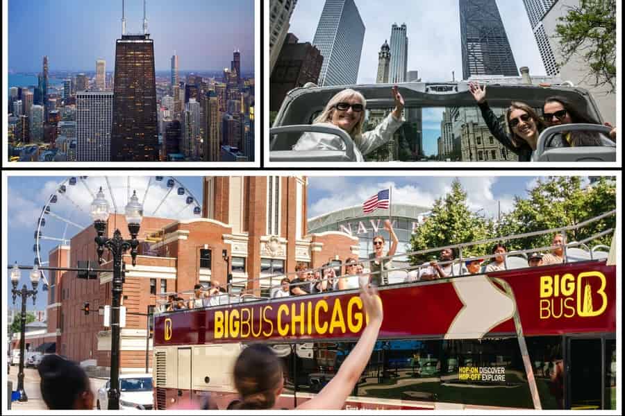 Chicago: 360 CHICAGO Deck und Hop-On/Hop-Off-Sightseeingtour. Foto: GetYourGuide Chicago: 360 CHICAGO Deck und Hop-On/Hop-Off-Sightseeingtour. Foto: GetYourGuide