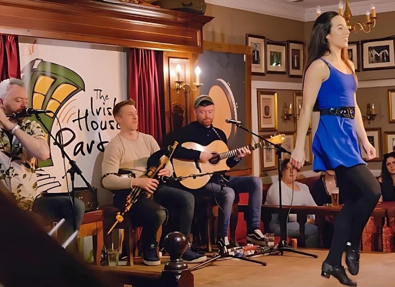 Dublin: Musik- og danseshow ved The Irish House Party