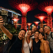 Guided Night Tour with River Cruise & Two Light Shows
