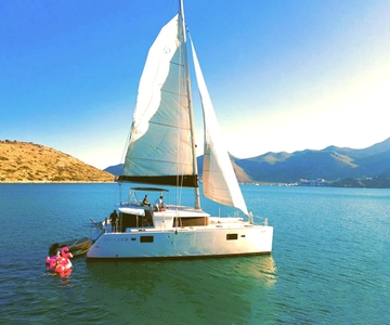 Agios Nikolaos: Spinalonga AM Catamaran Cruise with Lunch