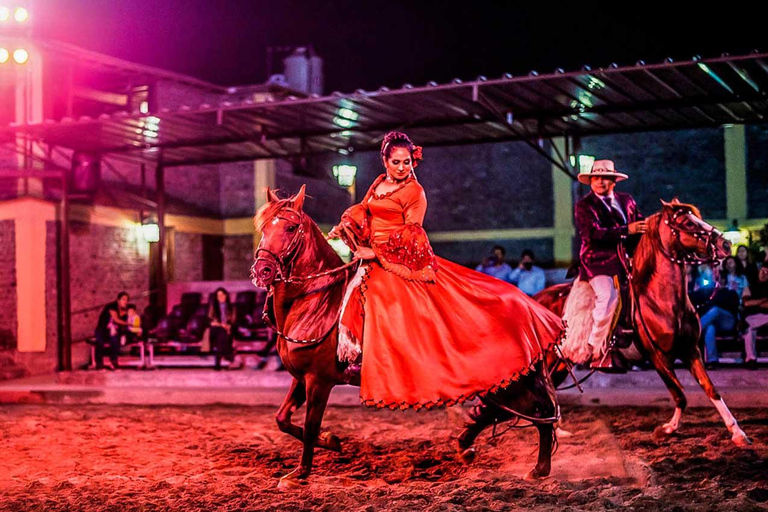 Depuis Lima : Dîner-spectacle et chevaux de paso