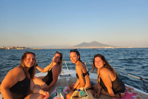 Naples: City Boat Tour with Aperitif
