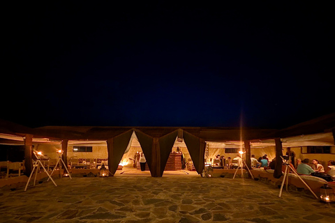 Marrakech: Agafay Camel Ride, Pool & Lunch or Dinner Show Evening Sunset Camel Ride & Pool & Dinner Show