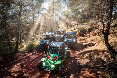 Benidorm : Jungle en buggy ou visite des cascades d'Algar