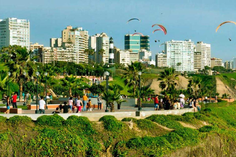 Depuis Lima : Parapente Costa Verde