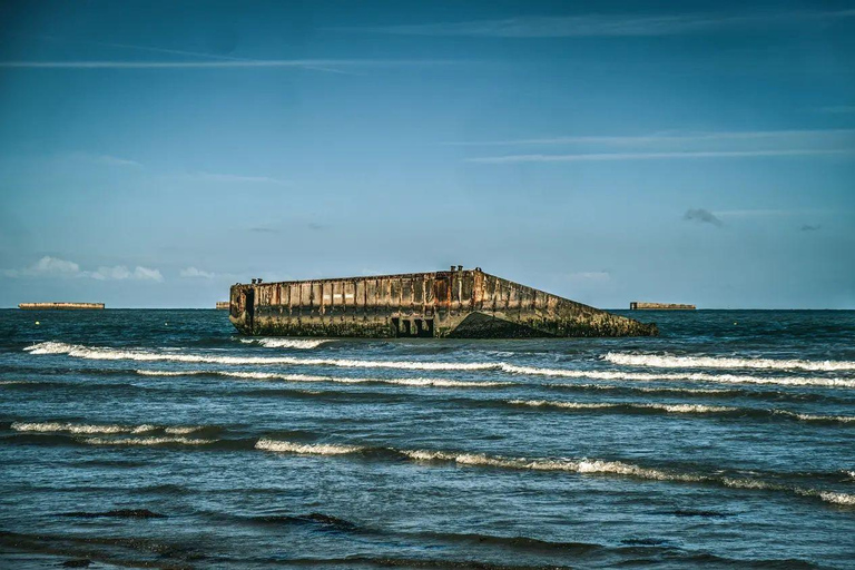 Caen: Omaha and Arromanches Guided Tour