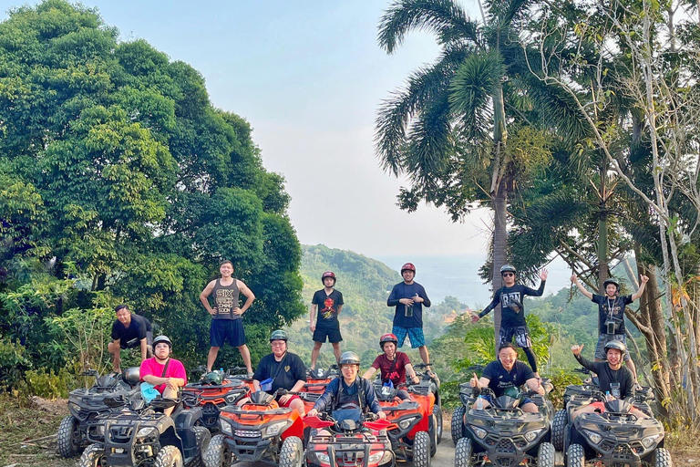 Depuis Phuket : Itinéraires panoramiques en quad avec vue sur Karon et Patong1 heure de route