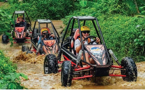 Bali: Buggy Jungle UTV & Tubing Adventure with Transfer Tandem Buggy jungle UTV Adventure meet in our Location