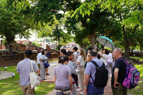 From Bangkok: Ayutthaya Day Trip with Cruise & Buffet Lunch