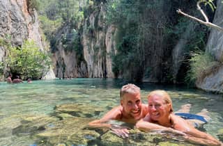Valencia: Heiße Quellen von Montanejos mit privatem Gästehaus