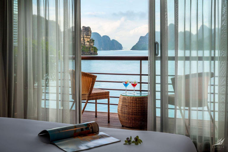 Private Balcony & Bathtub | Ha Long – Lan Ha 2-Day Cruise