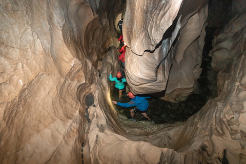 Lyttelton: Wycieczka na ląd, wycieczka do jaskini Cave Stream i na wzgórze Castle Hill