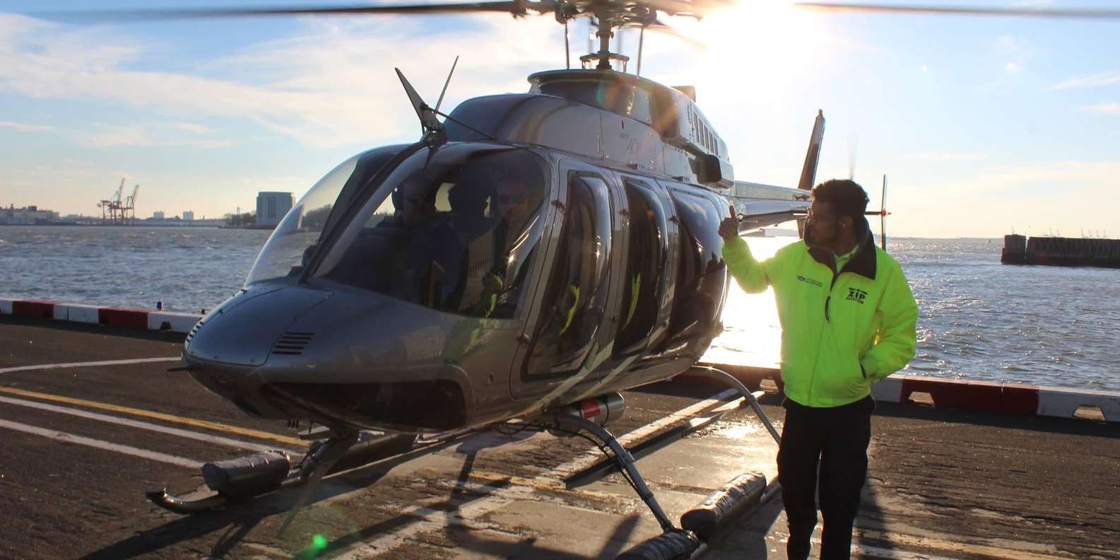 New Jersey: New York City Night Skyline Helicopter Tour