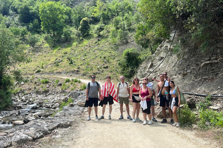 From Berat: Bogova Waterfall Hike and Winery Tour