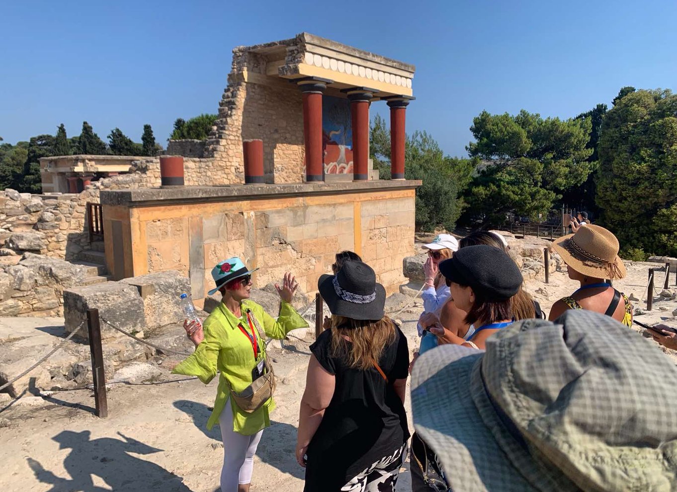 Knossos: Knossos-paladset - guidet byvandring uden kø