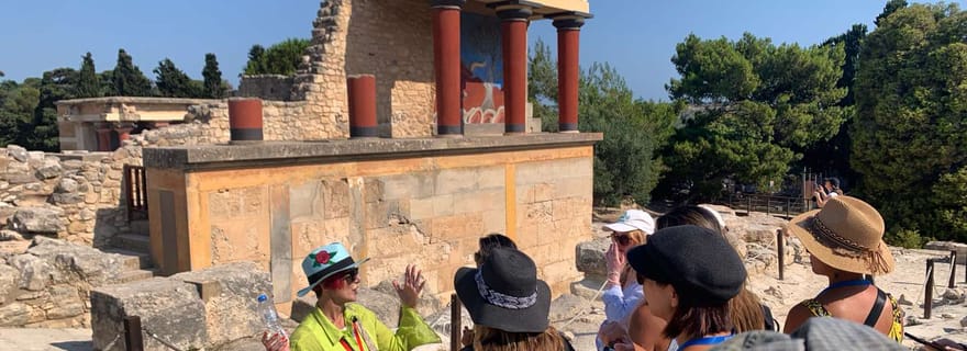 Cnosso: tour guidato a piedi con ingresso prioritario al Palazzo di Cnosso