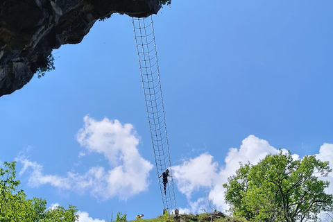 Ferrata delle Anguane: bergsklättringspark