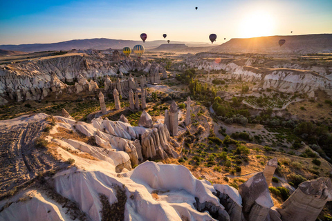 2-Day Cappadocia & Sunrise Balloon Tour from Antalya
