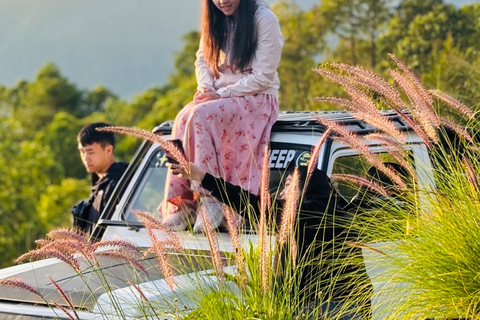 Bali: Sunrise Tour by 4WD Jeep and Instagramable Cafe Enttrance Tickets to The Janu Natural Hot Spring