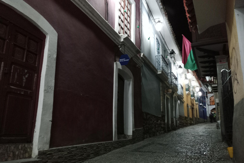 La Paz: Tour noturno com passeio de teleférico