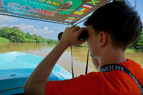 Mirissa: Excursión de observación de aves y cocodrilos por el río Nilwala