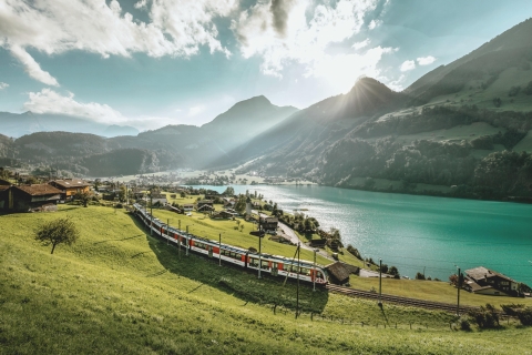 Schweiz: Swiss Travel Pass Flex Tickets8-Tage Swiss Travel Pass Flex für Reisen in der 2. Klasse