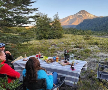 Pucón: Degustação de vinhos na base do vulcão Villarrica