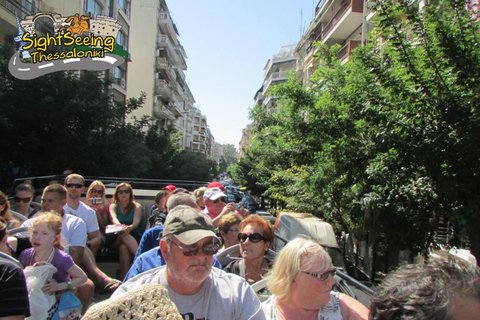 Visite de Thessalonique en bus touristique avec arrêt et montée à bordThessalonique : visite en bus touristique à arrêts multiples