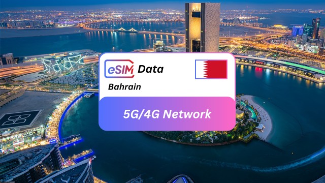 Visit Muharraq: Bahrain eSIM Data Plan for Travelers in Manama, Bahrain