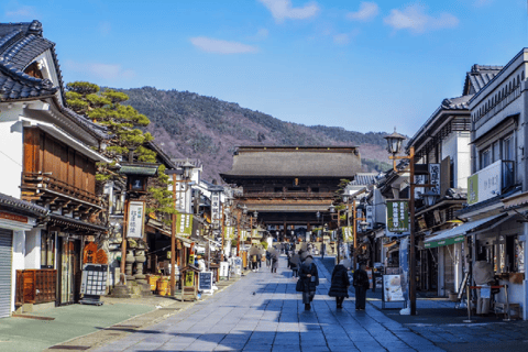 Nagano: Zenko-ji Temple, Snow Village & Monkey Park Tour