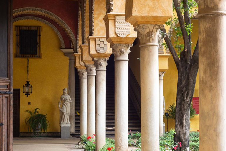 Seville: Palacio de las Dueñas & Casa de Pilatos Guided Tour