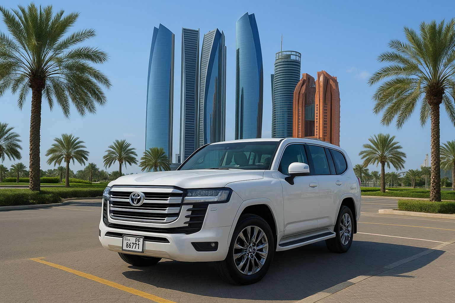 Dubai oder Abu Dhabi: Privater Chauffeur-Service