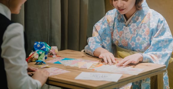 Origami Made Easy. Paper Art Workshop near Kiyomizu Temple