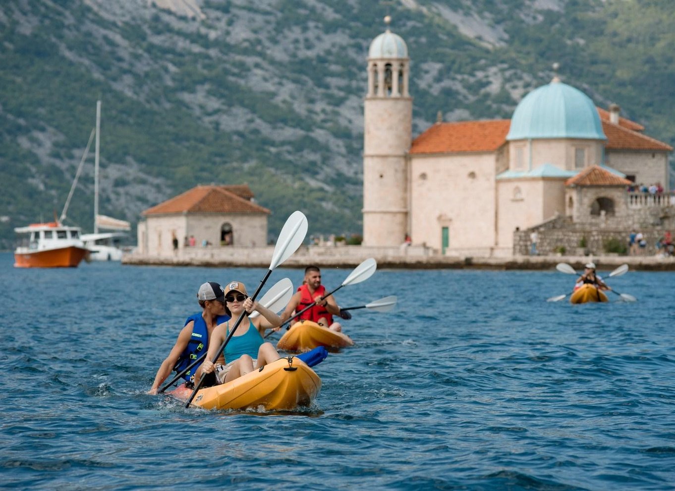 Fra Kotor: Bådtur til Perast og Lady of the Rock 1,5-2 timer