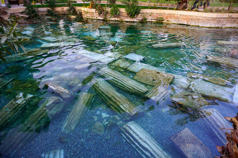 From Marmaris: Pamukkale & Hierapolis Guided Day Trip Pamukkale Entry Excluded