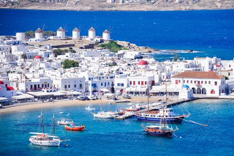 Mykonos: Mykonos Stadt Private Tour zu Fuß