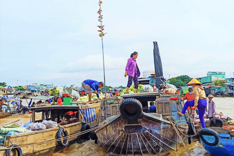 Tour de 1 dia pelo Mekong Can Tho - Mercado flutuante e túneis de Cu Chi[Preço da excursão em grupo] A partir de 5 pessoas, o custo é de 80 dólares por pessoa