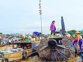 Ho Chi Minh 1 Día Mercado Flotante de Can Tho y Túneles de Cu Chi