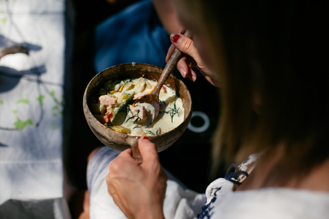 Helsinki: Guided Nature Experience with Campfire and Meal Private Experience from Helsinki