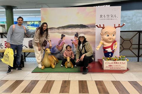 From Osaka/Kobe Port: Nara Private Tour with Guide & Driver Private Nara Tour for Maximum 5 Travelers in the Group