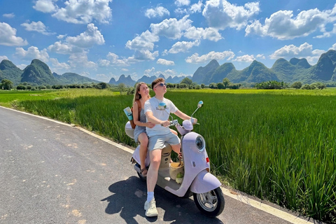 Yangshuo: Ruyi Peak, E-Bike & Liu Sanjie Show Full Day Tour Private Tour With & Guide